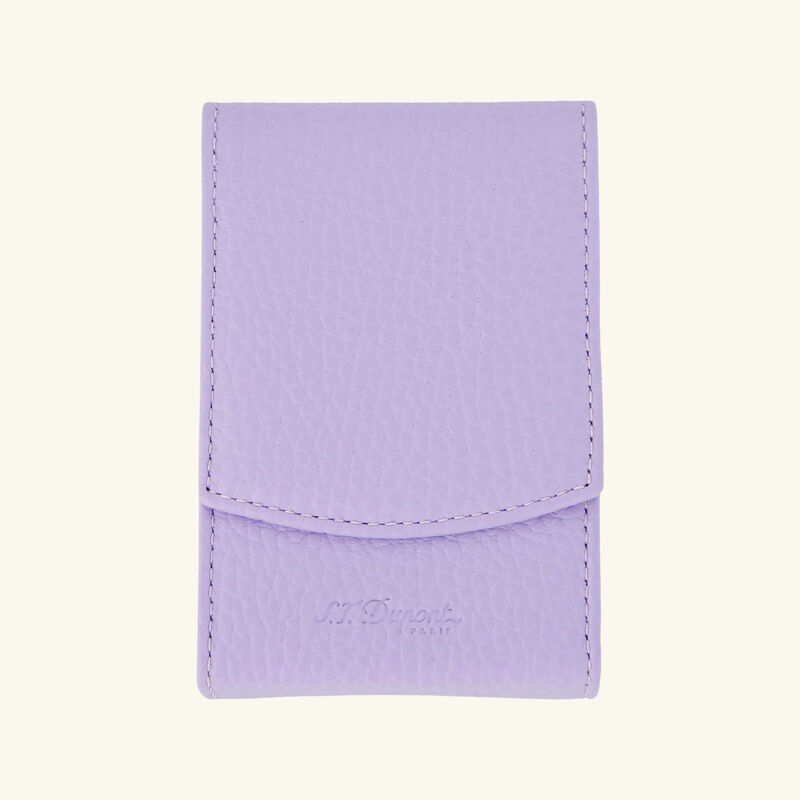 Cigarette Pack Case Lilac st dupont cigarette pack case lilac