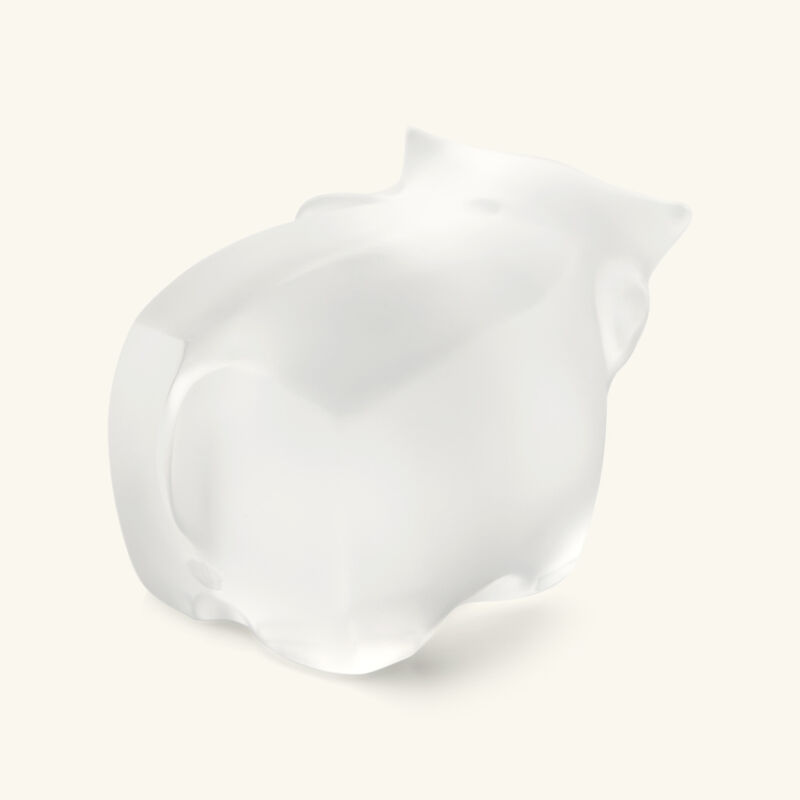 Niu Wang Wang OX Sculpture Small Clear lalique niu wang wang ox sculpture small clear