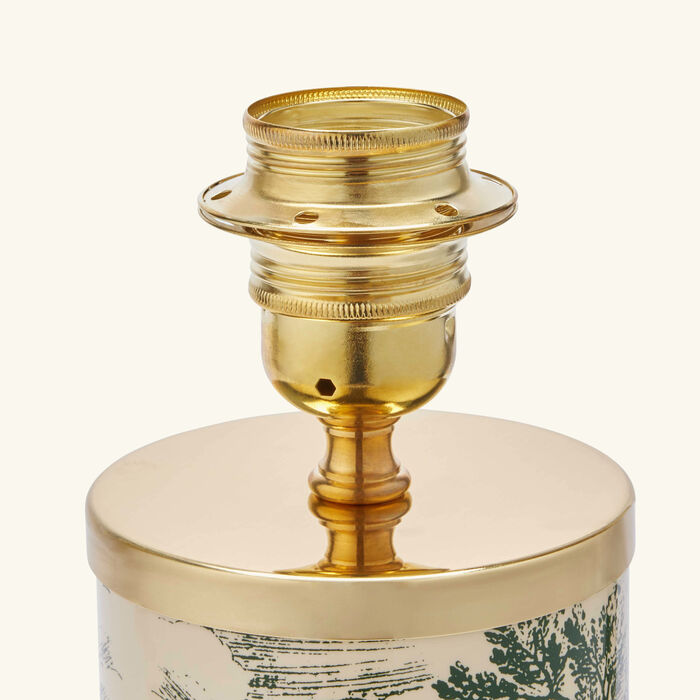 fornasetti giardino settecentesco lamp base