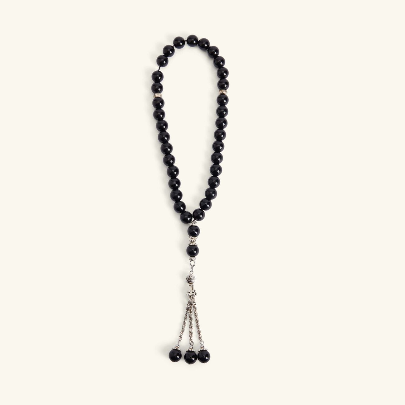 Misbaha Black Onyx light of sakina misbaha black onyx