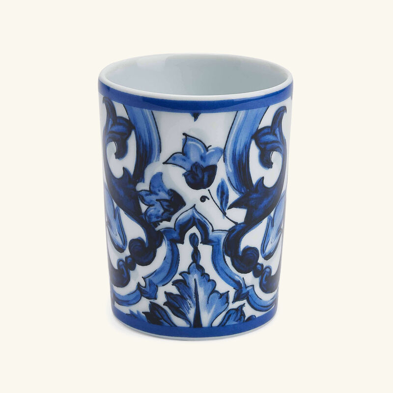 dolce gabbana casa blu mediterraneo drinking glass