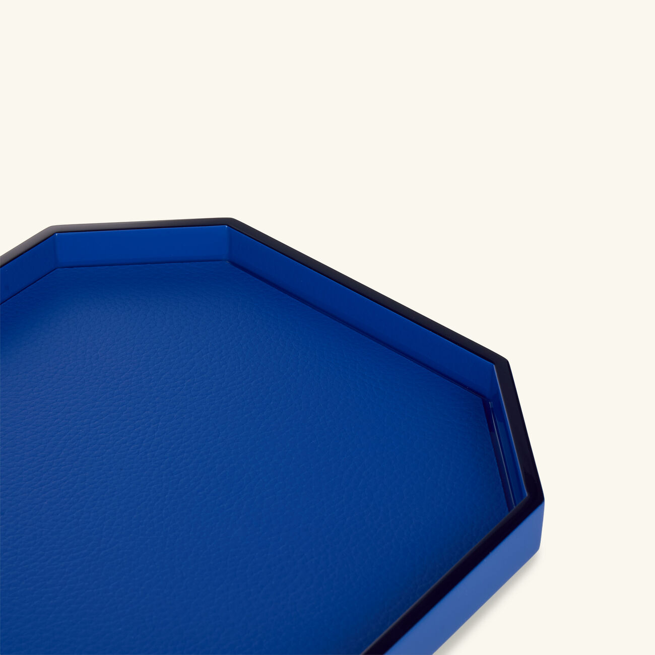 Octogone Tray Small Blue baccarat octogone tray small blue