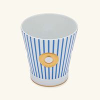 bernardaud delphos eolie drinking glass blue