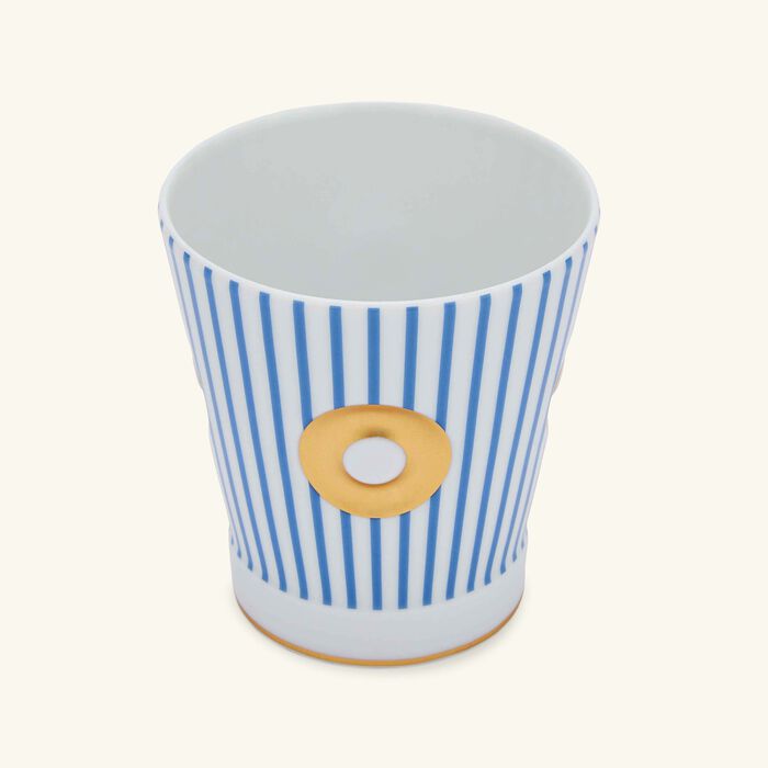 bernardaud delphos eolie drinking glass blue