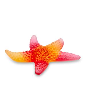 Amber Red Starfish Mer De Corail, medium