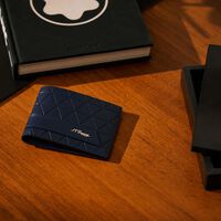 محفظة فايرهيد سوداء اس تي دوبون محفظة فايرهيد سوداء