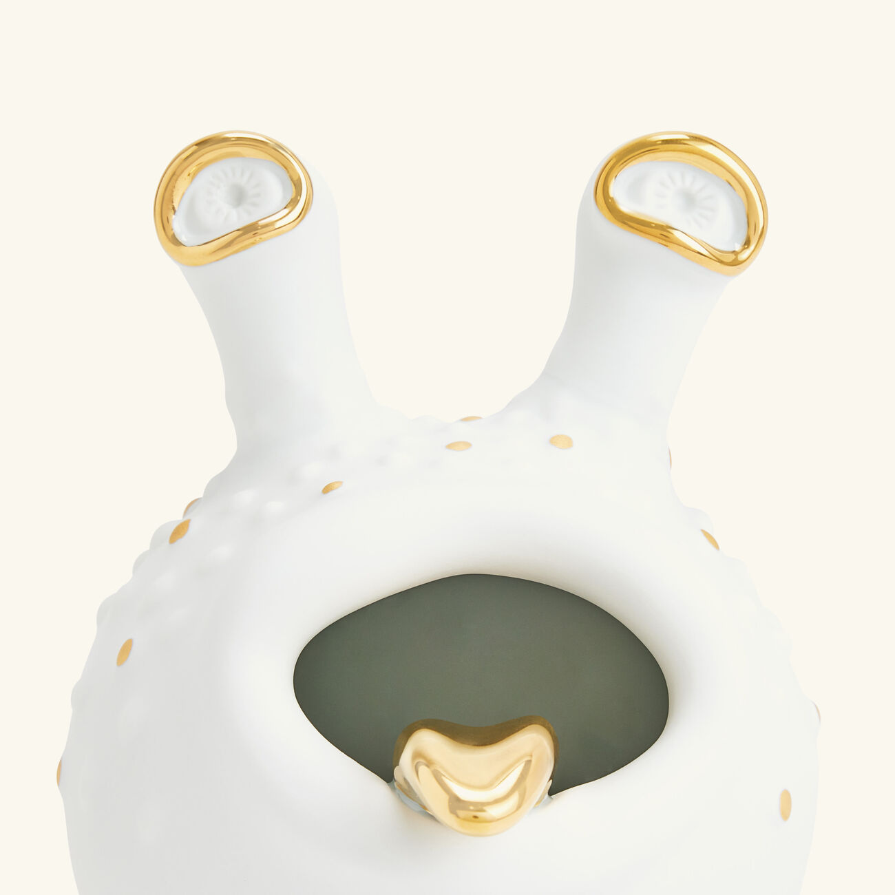 l objet haas ashtray medium white