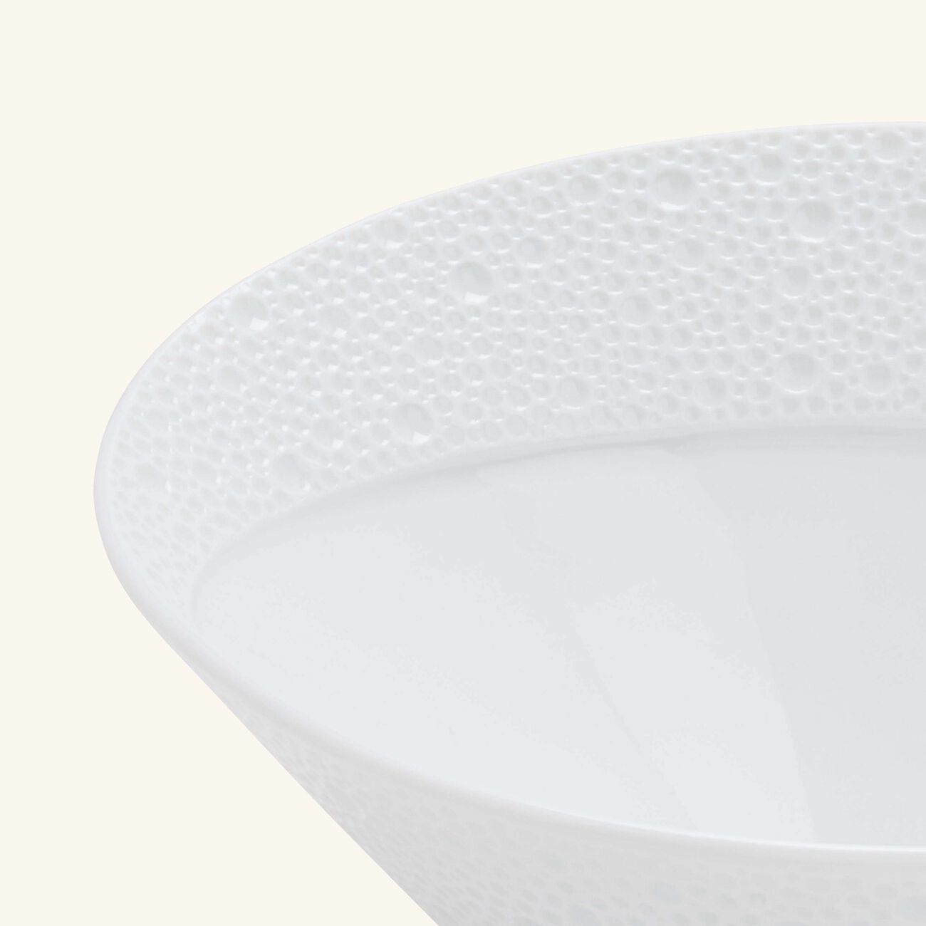 bernardaud ecume salad bowl white