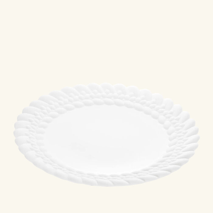 christofle babylone bread plate grey