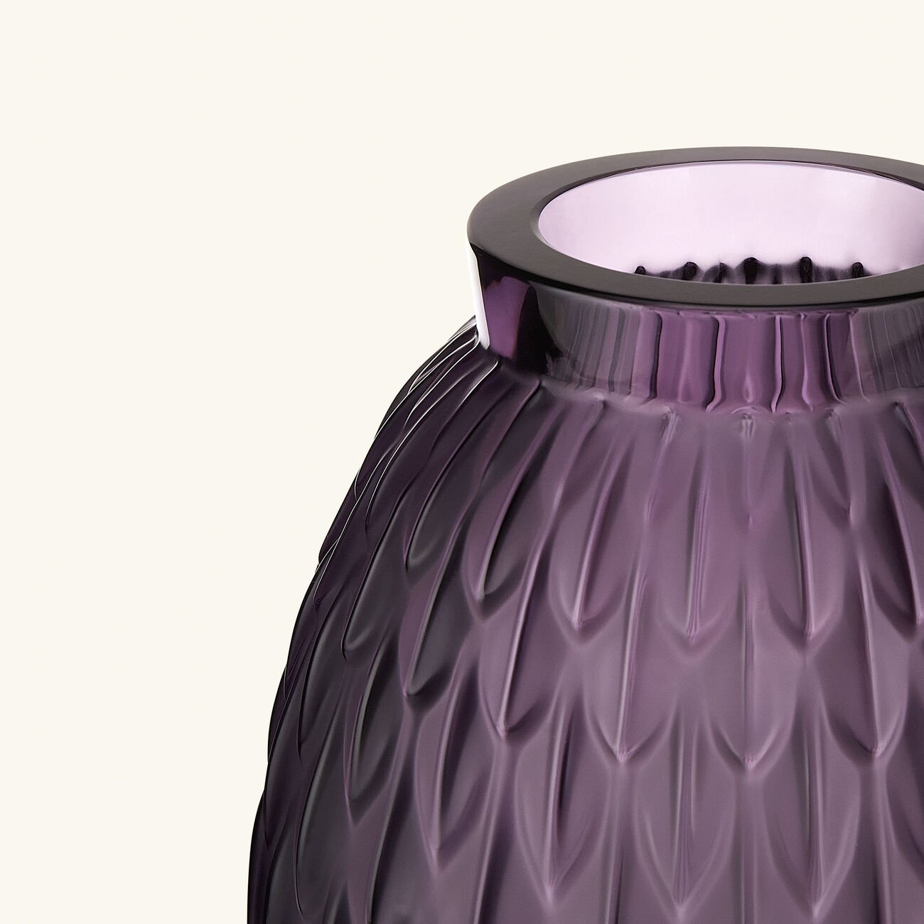 لاليك مزهرية فيسبر بلوم متوسطة باللون البنفسجي