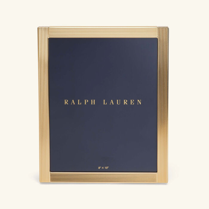 ralph lauren home luke picture frame gold 24x29cm