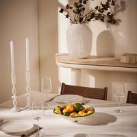 Lemon Pasta Bowl White les ottomans lemon pasta bowl white