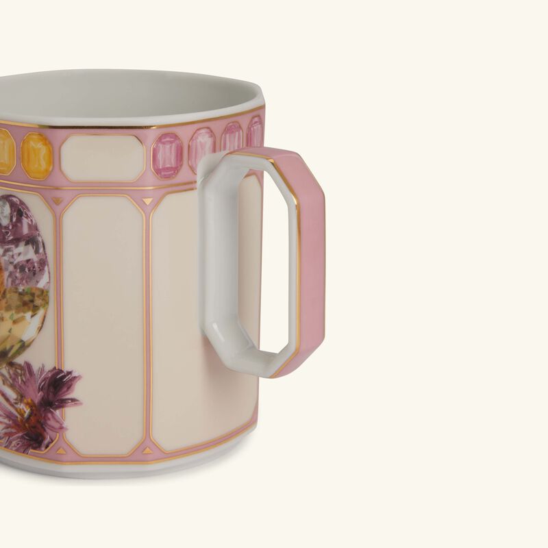Idyllia Mug Finch Pink rosenthal idyllia mug finch pink