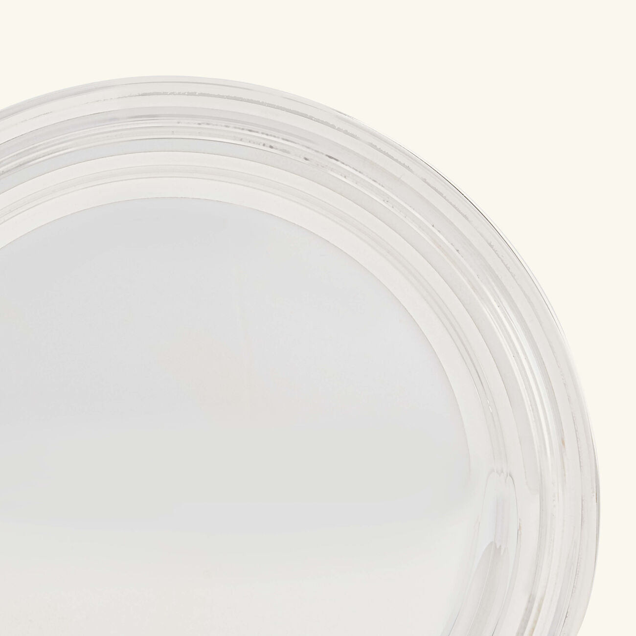 christofle albi bread plate round silver plated