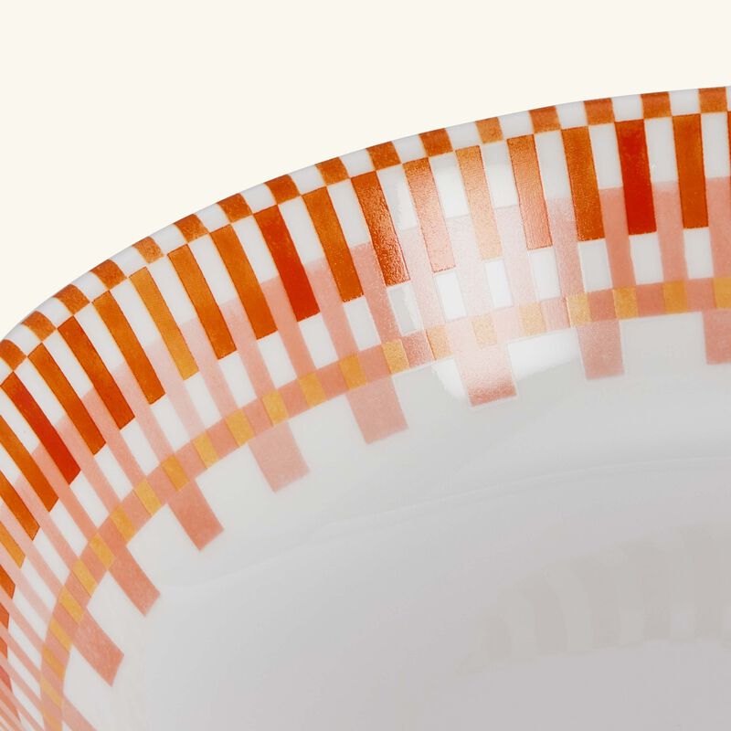 Terra Rosa Vegetable Dish Round Orange 24cm bernardaud terra rosa vegetable dish round orange 24cm