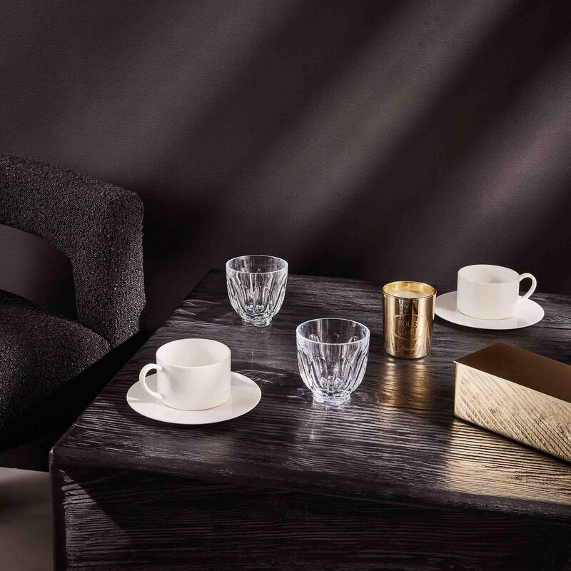 باكارا طقم هاركورت فاوناكريستوبوليس مؤلف من كأسين للمشروبات شفاف