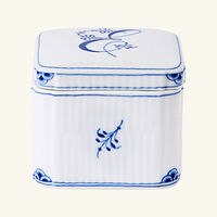 royal copenhagen alphabet collection e bonbonniere box white