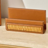 ralph lauren home bailey letter rack brown