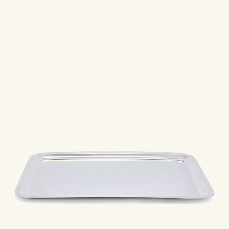 christofle albi serving tray rectangular large silver plated