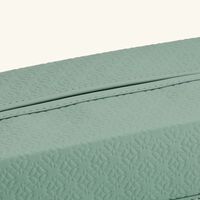 جيوبانيارا علبة مناديل إيلي صعب مونوغرام أجاتا باللون الأخضر