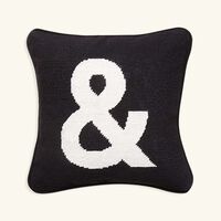 "&" Needlepoint Pillow jonathan adler needlepoint pillow