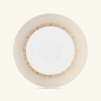 برناردو طبق الحساء مرتفع الحواف سول دائري أبيض 23 سم