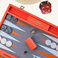 Tangelo Alligator Backgammon Set vido tangelo alligator backgammon set