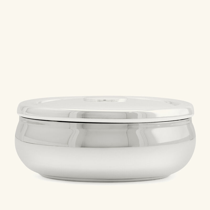 كريستوفل وعاء سكاكر ميداليون باللون الفضي