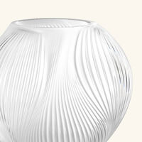 lalique alize vase small clear
