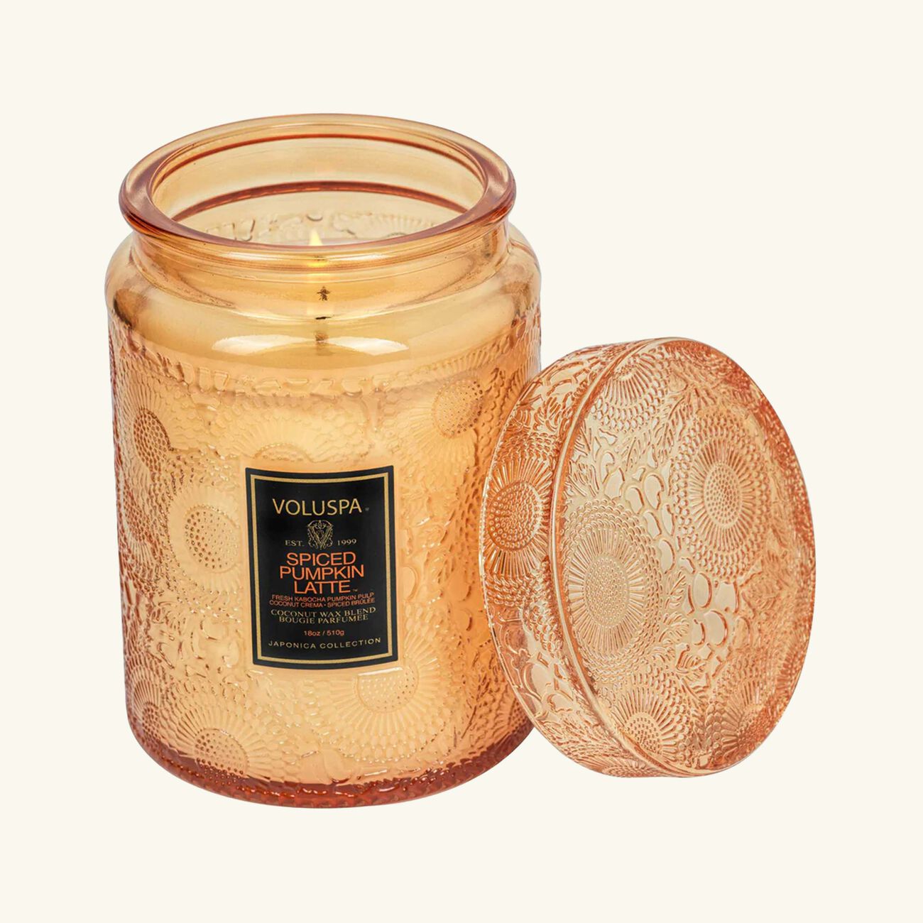 voluspa spiced pumpkin candle