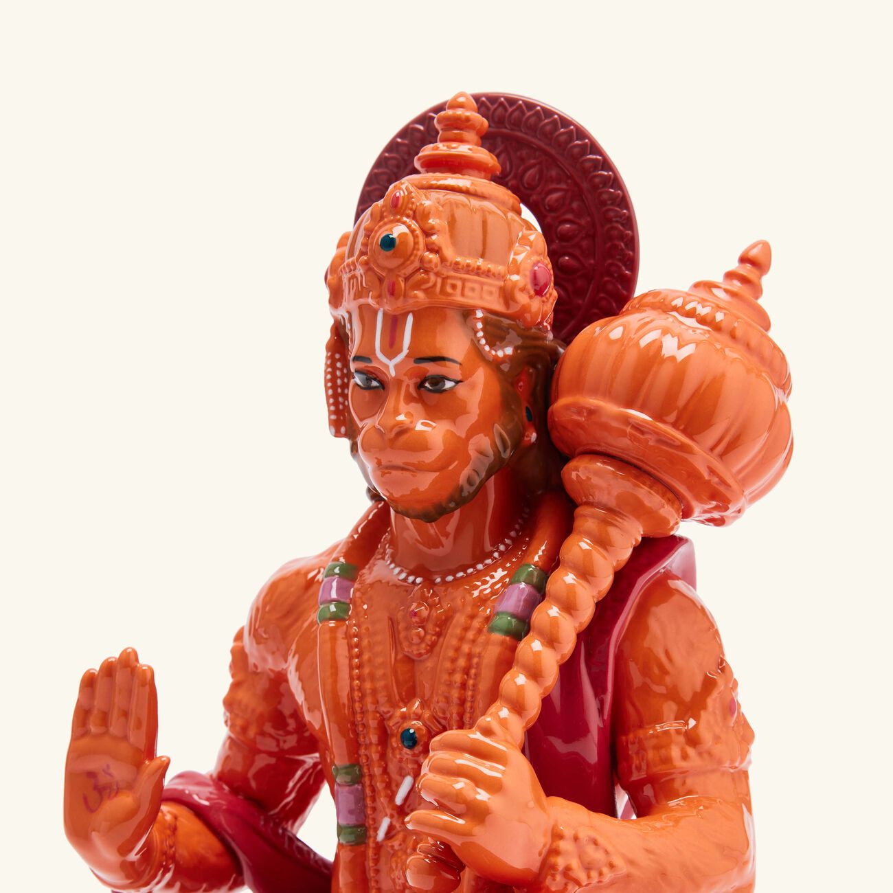 Hanuman Sculpture Medium Orange lladro hanuman sculpture medium orange
