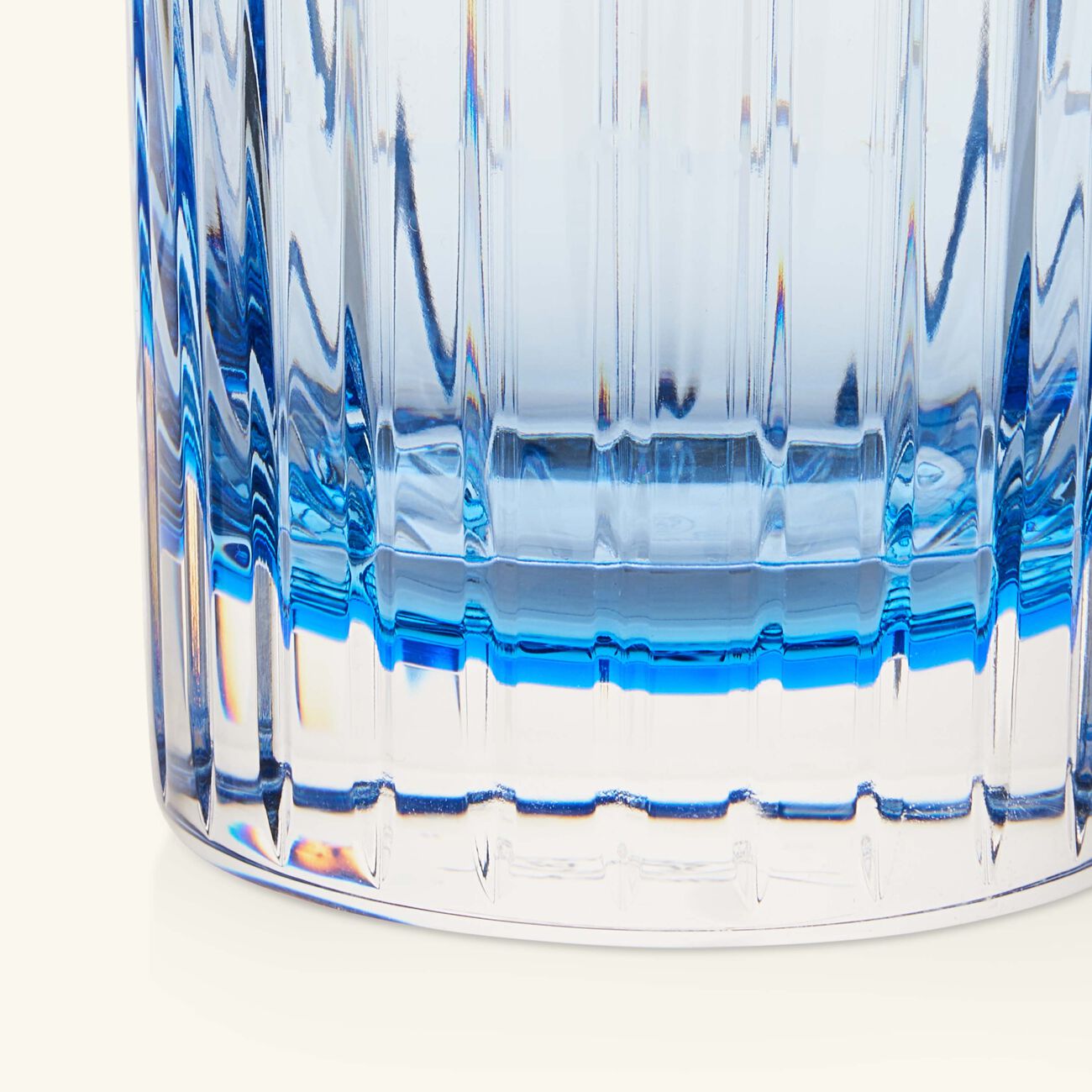 baccarat harmonie drinking glass blue set of 2