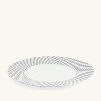 Madison 6 Dessert Plate Round Grey 21cm christofle madison 6 dessert plate round grey 21cm