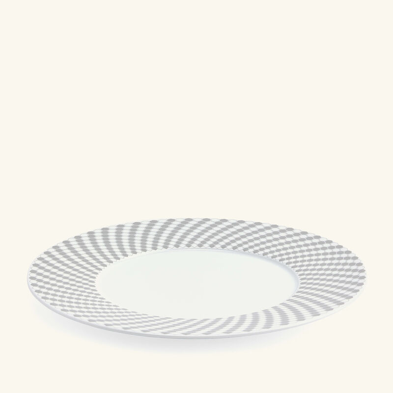 Madison 6 Dessert Plate Round Grey 21cm christofle madison 6 dessert plate round grey 21cm