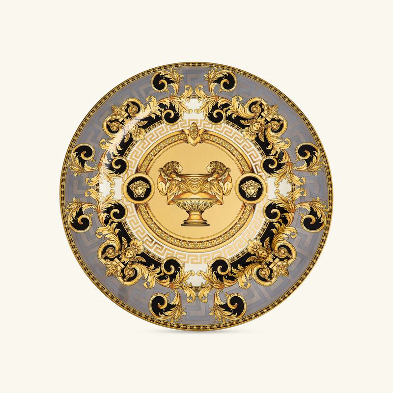 versace prestige gala underplate round gold 30cm