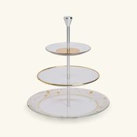 dimlaj hayat 3 tier cake stand gold