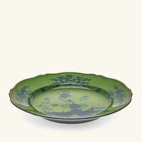 Oriente Italiano Serving Platter Round Green 31cm ginori 1735 oriente italiano serving platter round green 31cm