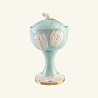 Tulip Incense Burner Blue villari tulip incense burner blue