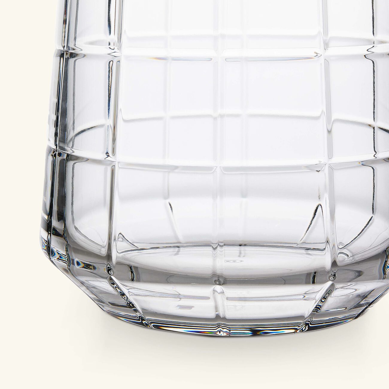 كريستوفل مزهرية جرافيك متوسطة شفافة