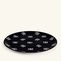 DG Logo Pizza Plate Round 32cm dolce gabbana casa dg logo pizza plate round 32cm