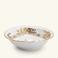ginori 1735 oriente italiano fruit bowl gold