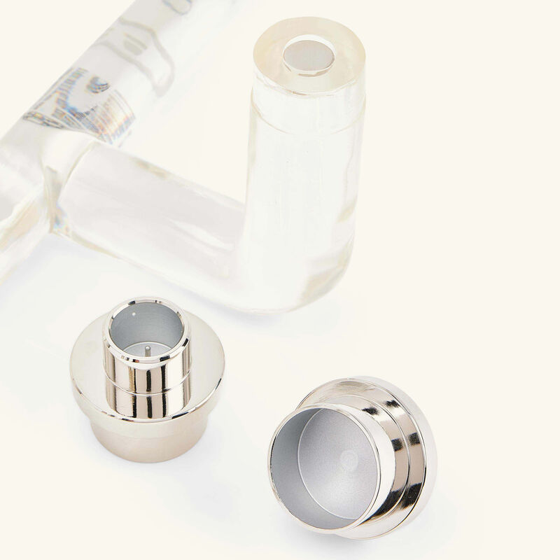 jonathan adler pompidou candelabra clear