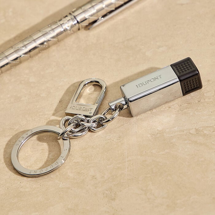 Double Puncher Cigar Cutter Silver st dupont double puncher cigar cutter silver