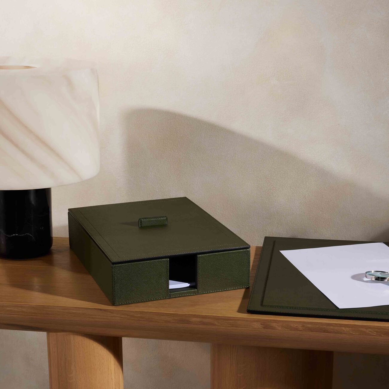 Leopold A4 Paper Tray Green giobagnara leopold a4 paper tray green