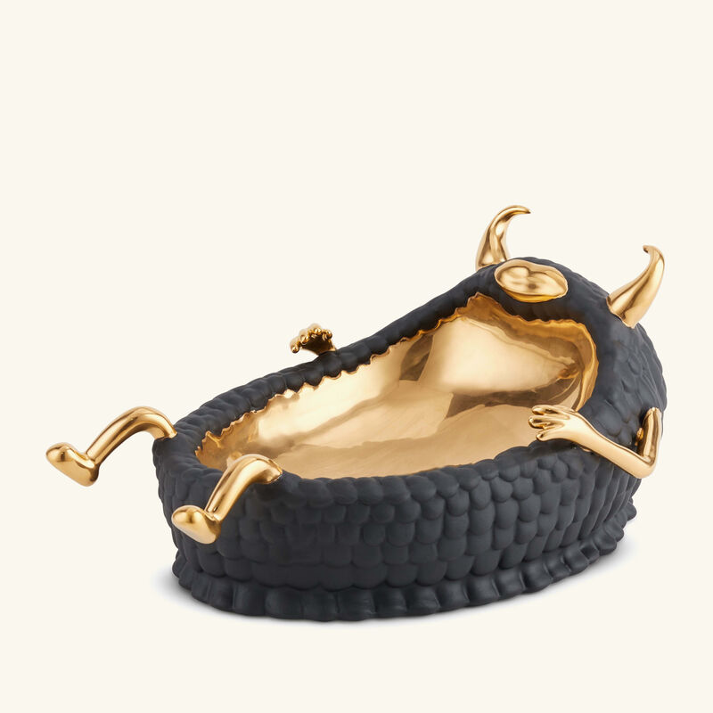 Haas Lazy Susan Tray Small Black l objet haas lazy susan tray small black