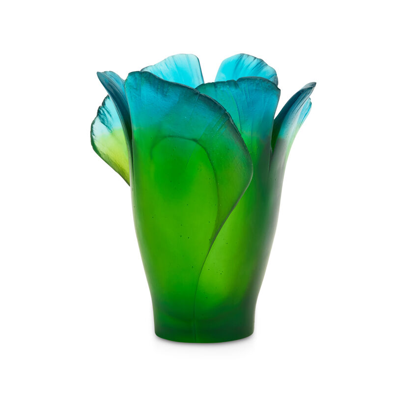 Ginkgo Green Vase, large
