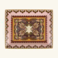Thistle Rectangular Tray Pink etro thistle rectangular tray pink