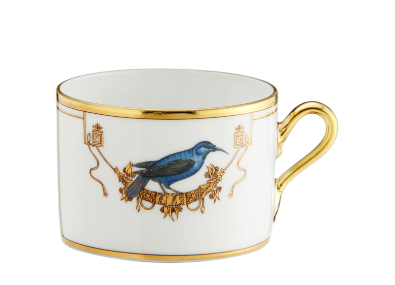Tea Cup Volière Grimpereau Bleu, large