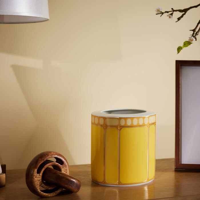 rosenthal signum jonquil vase medium yellow