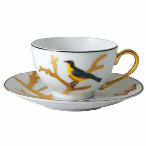 Aux Oiseaux Tea Cup & Saucer, medium